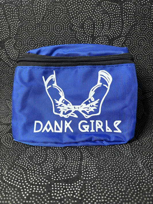 DankGirls Fanny Pack - Rolling Hands - Blue