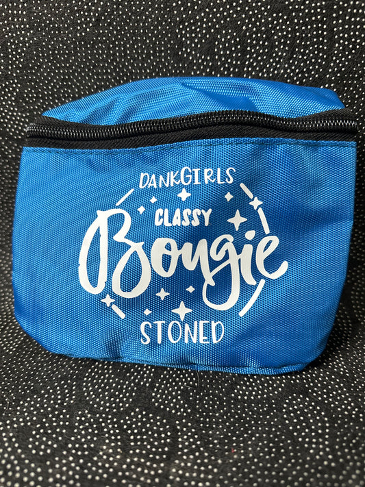 DankGirls Fanny Pack - Classy Bougie Stoned - Blue