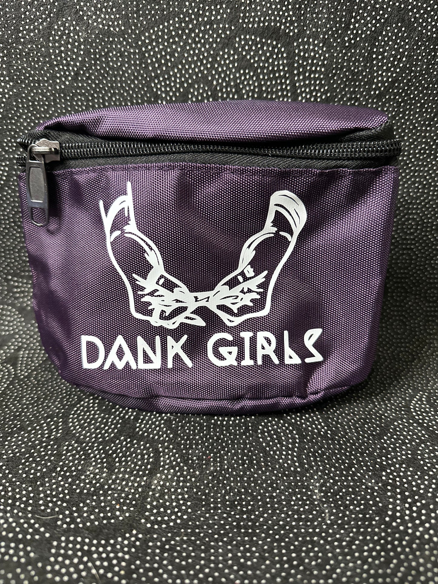 DankGirls Fanny Pack - Rolling Hands - Purple