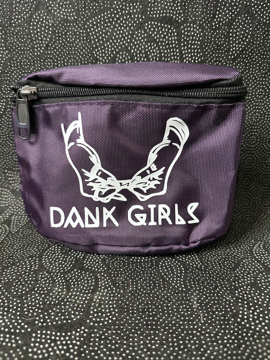 DankGirls Fanny Pack - Rolling Hands - Purple